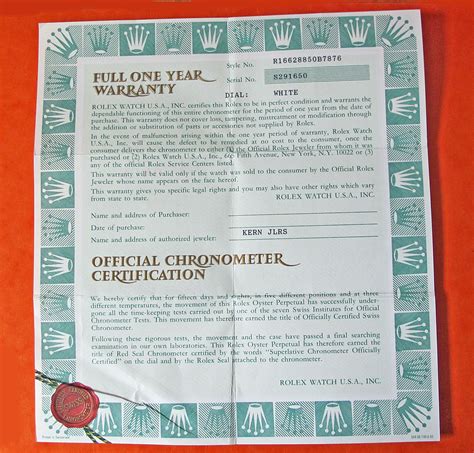 rolex certificat|rolex watch certificate of authenticity.